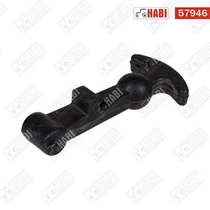 Gumi rögzítő fül L=120 mm