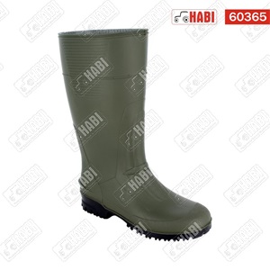 Gumicsizma PVC IDRO HIGH olíva zöld, high, méret: 47