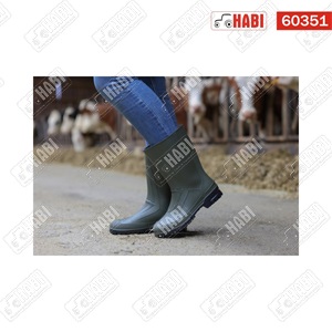 Gumicsizma PVC IDRO LOW félmagas olíva zöld méret: 40