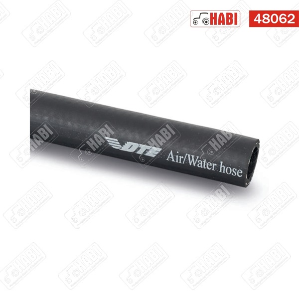 Gumicső víztömlő d=25 mm D=33 mm 10 bar folyóméter "FM" DTE PLW10