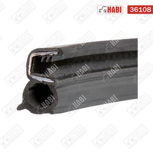 Gumiprofil szigetelő 5-6 mm üveghez /fm/