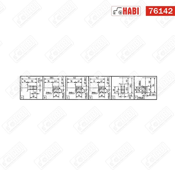 Hajtómű T-281A 2,91-1 COMER