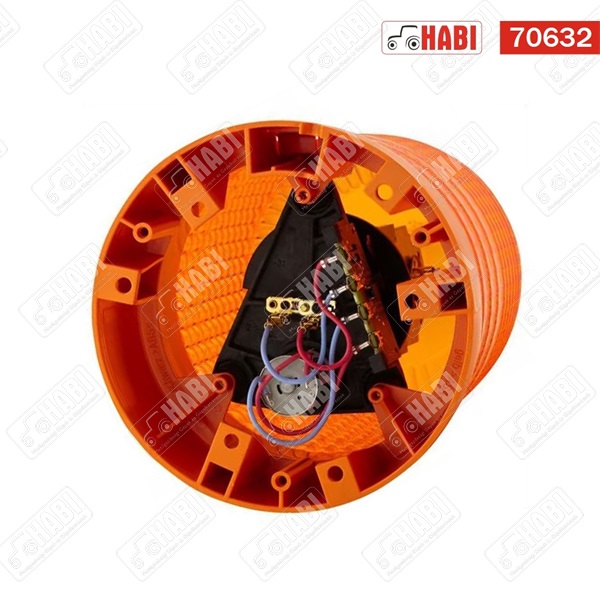 Halogén forgó-villogó, KL 7000, 24V 70W Hella