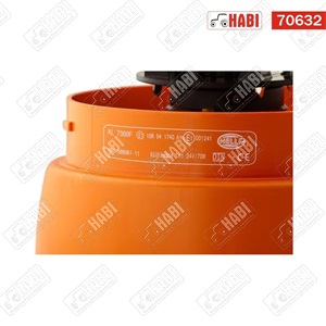 Halogén forgó-villogó, KL 7000, 24V 70W Hella