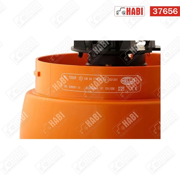 Halogén forgó-villogó, KL 7000, 12V 55W Hella
