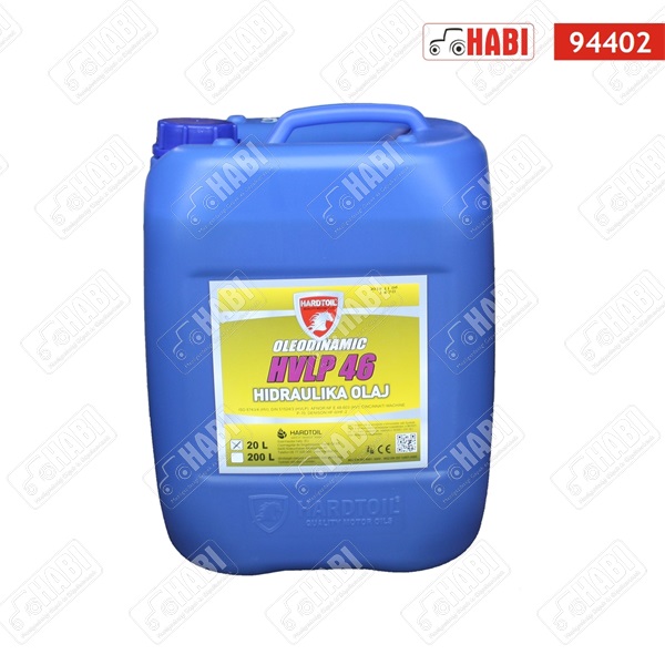 Hardt Oil OLEODINAMIC ISO HV / DIN HVLP VG 46 20 l