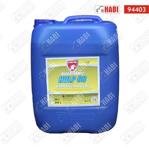 Hardt Oil OLEODINAMIC ISO HV / DIN HVLP VG 68 20 l