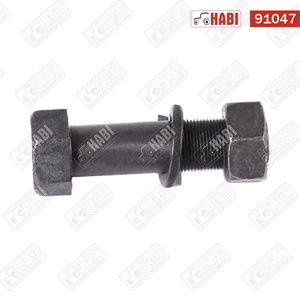 Hatlapfejű csavar+anya 24x1,5x90