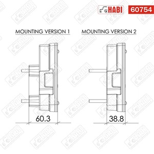 Hátsó lámpa háromszög bal LED 163x144x38,3 mm 12V-24V IP66/68