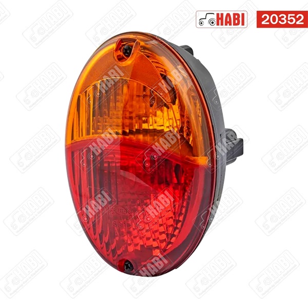 Hátsó lámpa ovális 140x98 mm 12V Hella