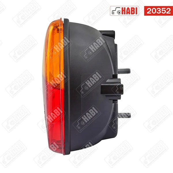 Hátsó lámpa ovális 140x98 mm 12V Hella