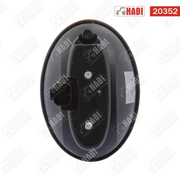 Hátsó lámpa ovális 140x98 mm 12V Hella