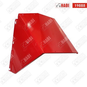 MTZ Hátsó sárvédő panorámás JOBB rövid - fém /piros/ ORIGINAL