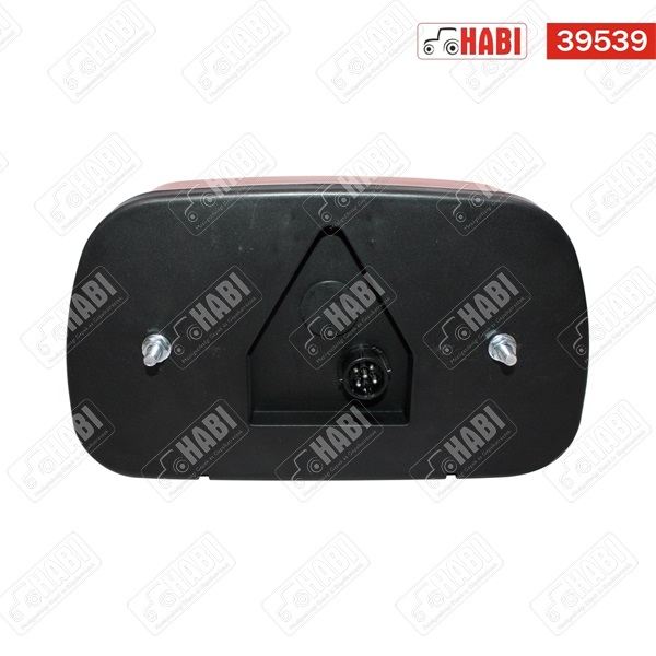 Hátsólámpa bal univerzális Multipoint 240x140x55 mm 12V/24V