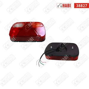Hátsólámpa jobb univerzális 240x140x55 mm 12V/24V