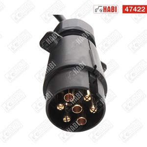 Hátsólámpa párban mágneses sárga/piros LED 7,5 m vezetékkel 12 V