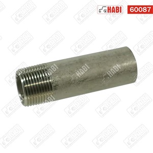 Hegeszthető menetes csővég 3/4" L=60 mm rozsdamentes acél 316