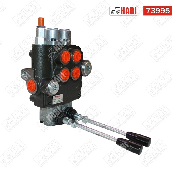 Hidraulika elosztó 2 karos 3/4 80 l/perc