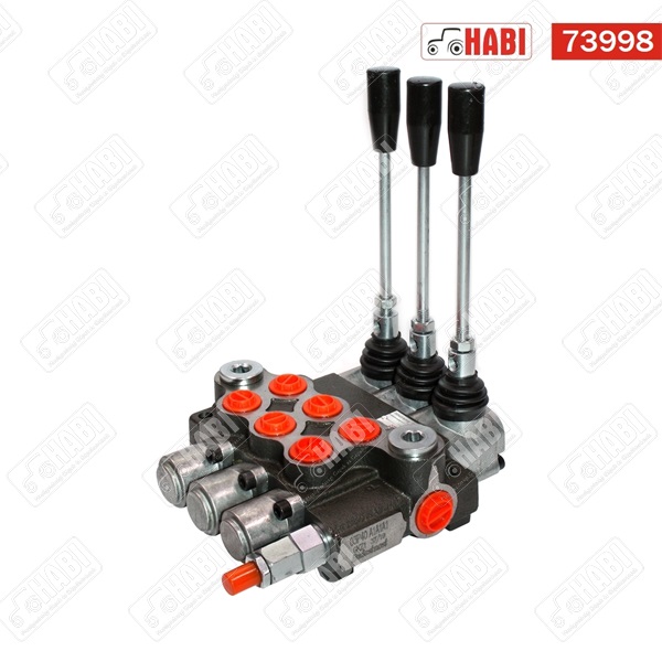 Hidraulika elosztó 3 karos 3/4 80 l/perc
