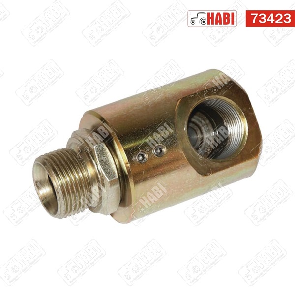 Hidraulika forgócsatlakozó 3/8" 90°