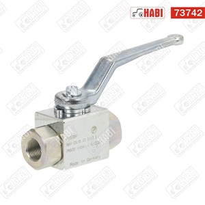 Hidraulika golyóscsap 2-utas 3/8" 500 bar