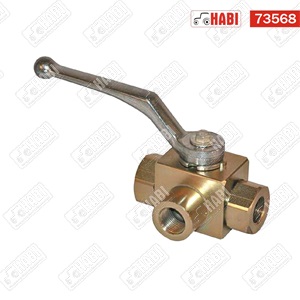 Hidraulika golyóscsap 3 utas 3/8" BSP