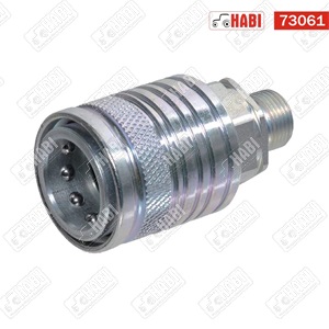 Hidraulika gyorscsatlakozó dugalj 3/8" külső menetes