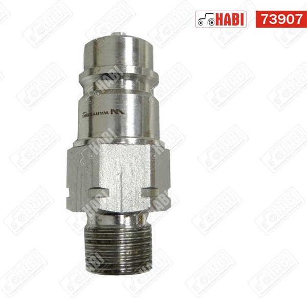 Hidraulika gyorscsatlakozó dugó 20x1,5mm, külső menetes, Warynski