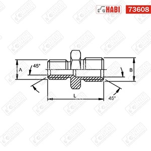 Hidraulika közcsavar 14/12