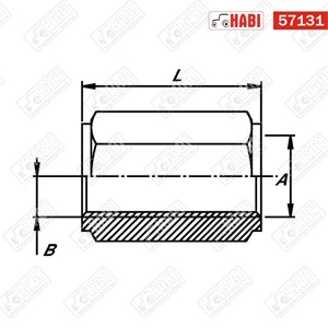 Hidraulika közcsavar BB M14x1,5/M14x1,5 L=28,7 mm Burnett & Hillman