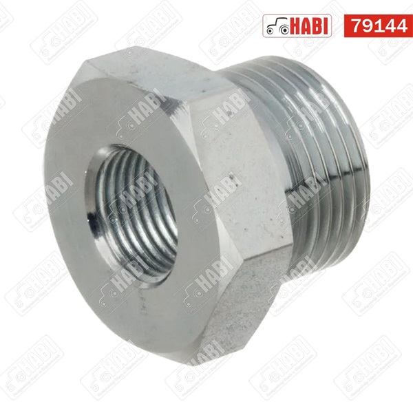 Hidraulika közcsavar KM 1" BSP - BM 1/2" BSP