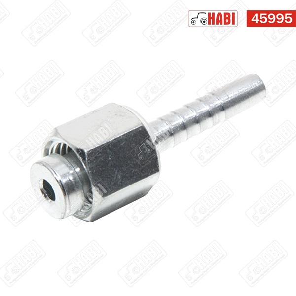 Hidraulika lapon tömítő hollanderes csőcsatlakozó ORFS menet 1/4" ORS 9/16"-16
