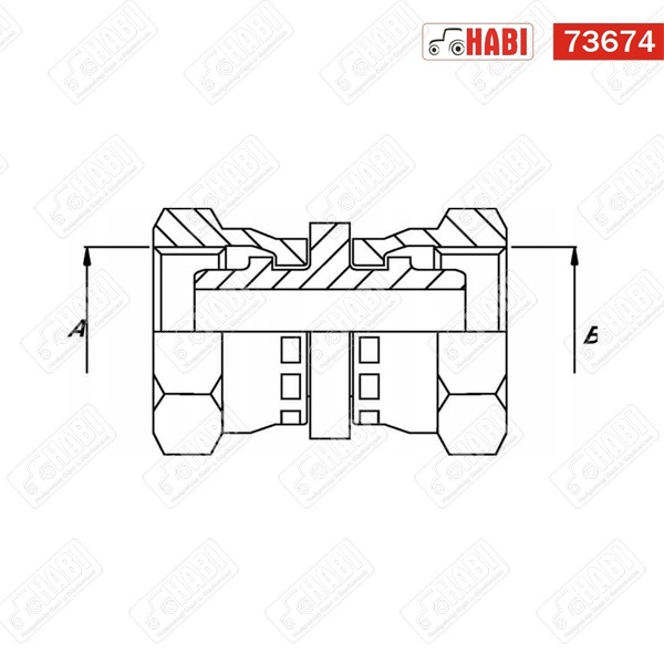 Hidraulika összekötő karmantyú BM M20x1,5