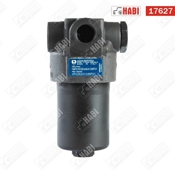 Hidraulika szűrő komplett nyomóági 1/2", 70 l/min, 10 mikr. 110 bar