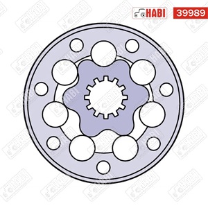 Hidromotor 200 cc / 2 pontos / d=32 mm