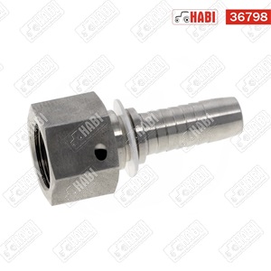 Hollanderes csőcsatlakozó (nehéz kivitel) O-gyűrűvel 08 M20x1,5