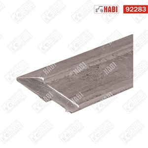 Homlokrakodó kanál kopóél HB250 90x22x1600 mm