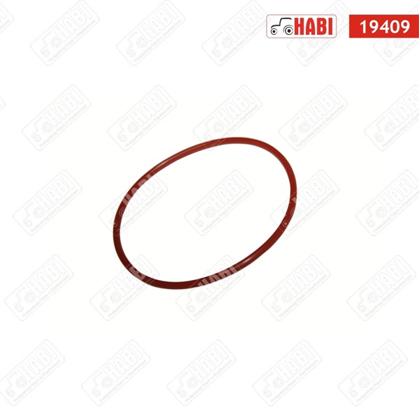 MTZ Hüvelygumigyűrű 50-es 122x5 Piros szilikon