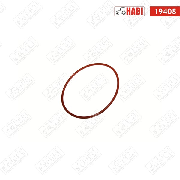 MTZ Hüvelygumigyűrű 80-as 122x4,5 Piros szilikon 125-135-46-2-2