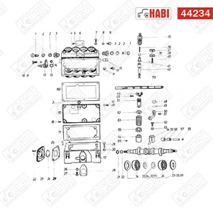 IFA W50 Adagoló fejszelep