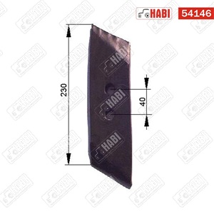 IH / Lajta / Kverneland / Csataszögi orrbetét jobb bóracél