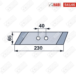 IH / Lajta / Kverneland / Csataszögi orrbetét jobb bóracél
