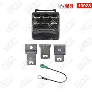 Index relé 12V, elektromos, 2+1+1 (8x 21 W) W, 6 lábas Hella