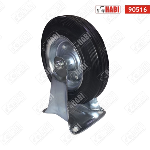 Ipari kerék fix vázzal 200 mm