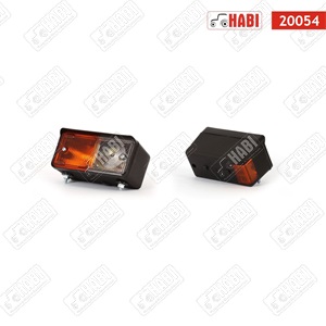 Irányjelző lámpa komplett lengyel jobb, 12-24V, IP54, WAS