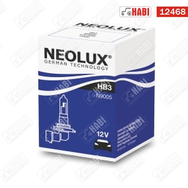 Izzó 12v 60w P20d HB3 Neolux