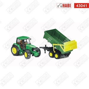 BRUDER John Deere 6920 + pótkocsi