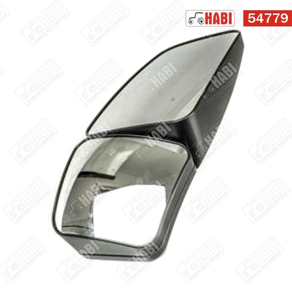 John Deere osztott visszapillantó tükör jobb 424x191mm d=18-22 mm