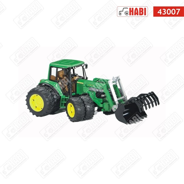 BRUDER John Deere 6920+homlokrakodó