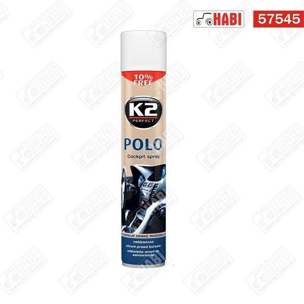 K2 POLO COCKPIT műszerfal ápoló friss 750 ml